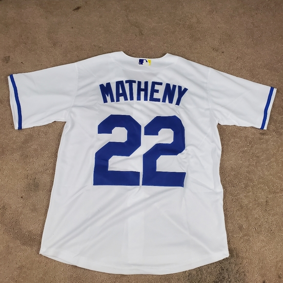 Kansas City Royals Mike Matheny Majestic Coolbase MLB Baseball Jersey Mens Small - Picture 5 of 8